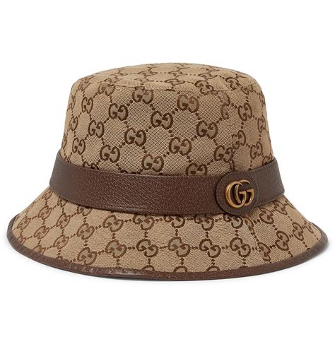 gucci bucket hat on head|who made Gucci bucket hat.